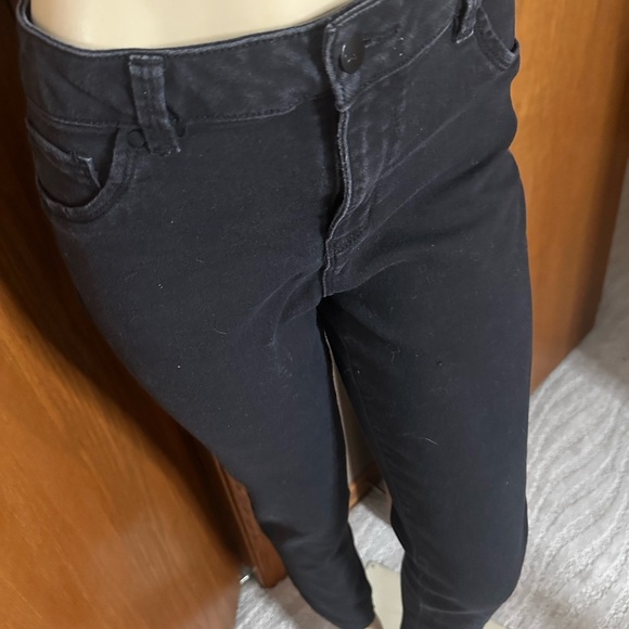 Black Straight Leg Jeans - Picture 1 of 6